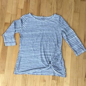 T by Talbots Lightweight 3/4 Sleeve Misses’ Tee Size M